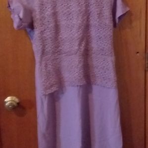 Vintage purple dress..